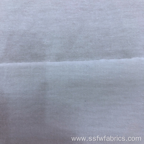 Breathable Plain White 100% Organic Cotton Fabric